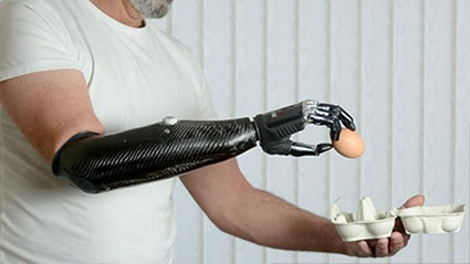 Amputees consider their prosthetic limb is an extension of their own body